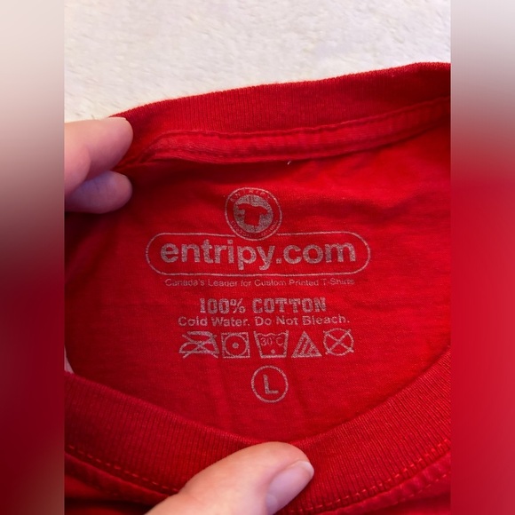 TORONTO RAPTORS 2016 CONFERENCE FINALS FAN GIVEAWAY T-SHIRT LARGE L ANGRY BEAVER - Picture 6 of 6